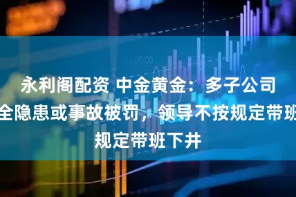 永利阁配资 中金黄金：多子公司因安全隐患或事故被罚，领导不按规定带班下井